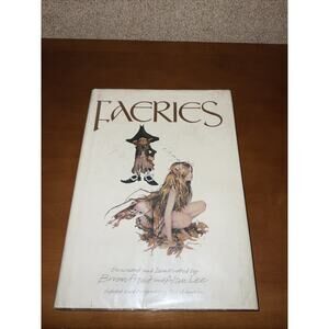 FAERIES BY BRIAN FROUD & ALAN LEE 1978 HARDCOVER 1ST ED EX LIBRIS